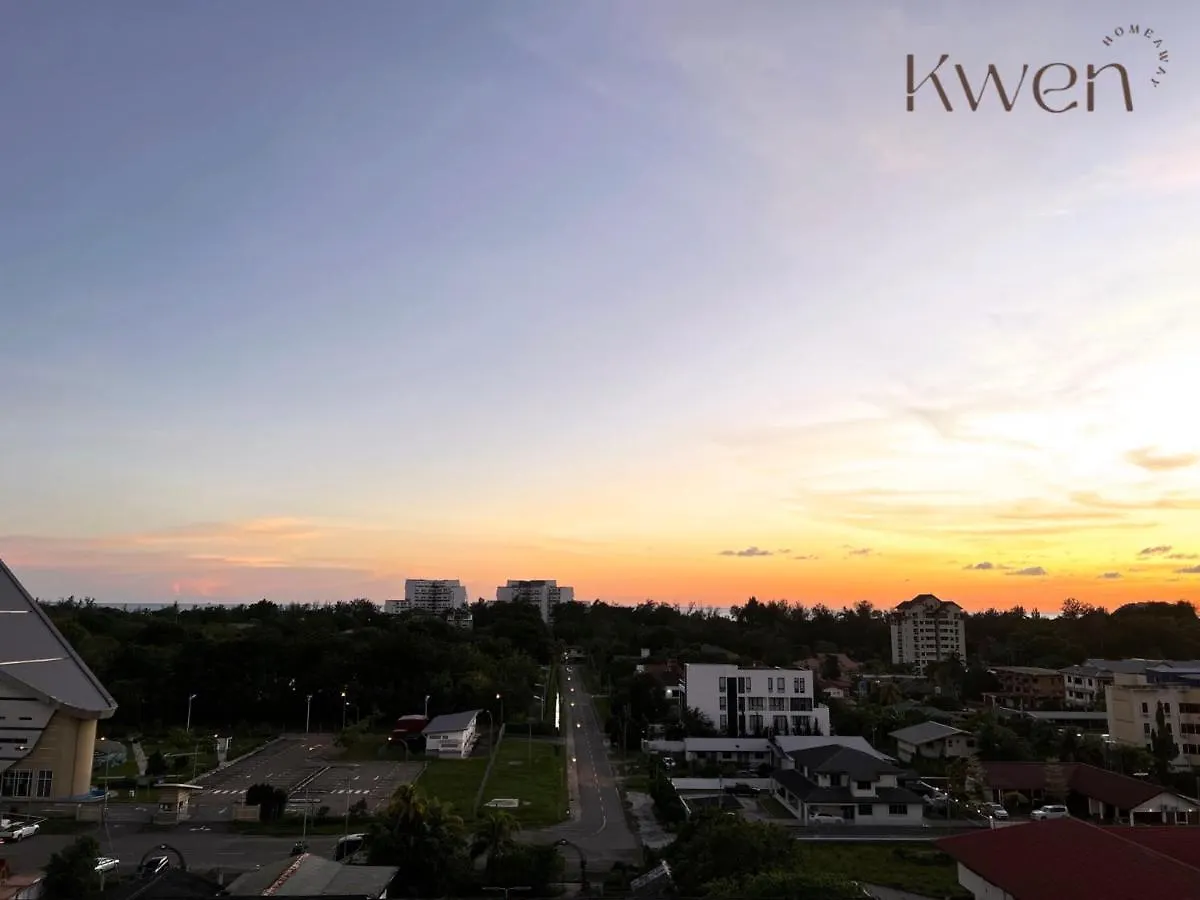 Kwen Suites-Tanjung Aru Infinitypool Seaview/Airport View Kota Kinabalu Apartment