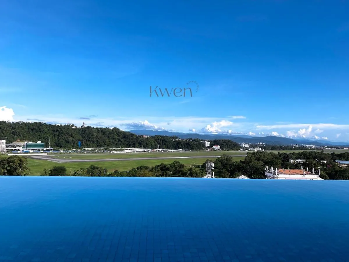 Apartment Kwen Suites-Tanjung Aru Infinitypool Seaview/Airport View Kota Kinabalu Malaysia