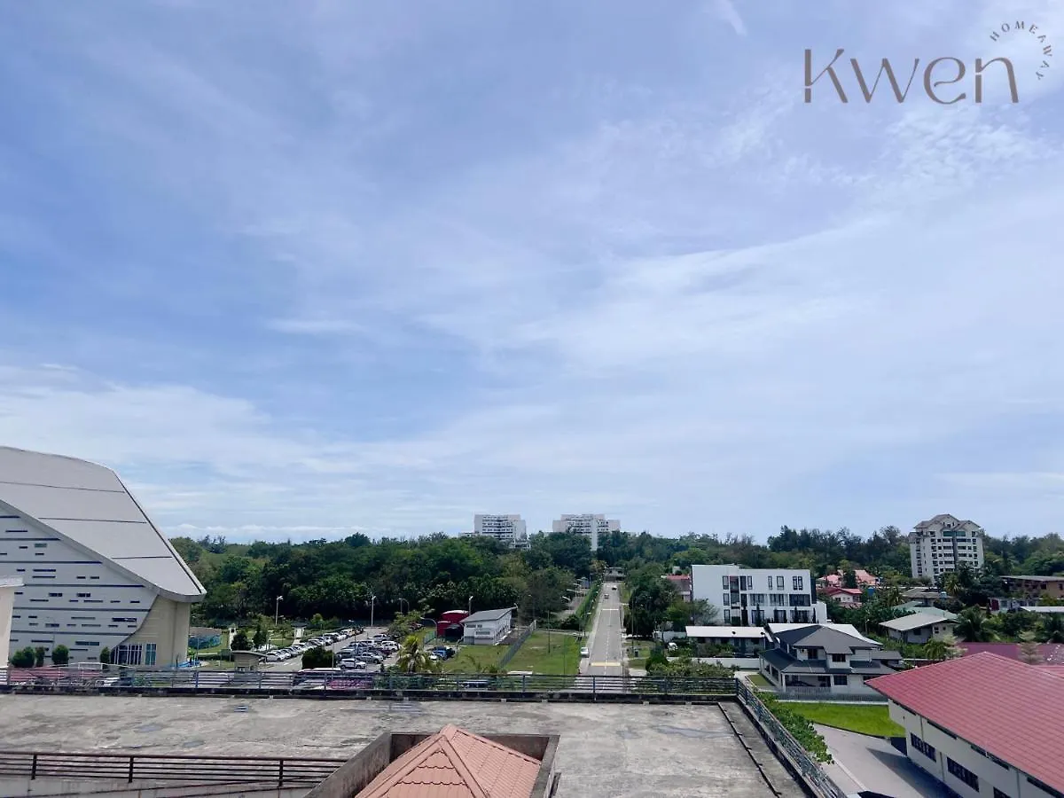 Kwen Suites-Tanjung Aru Infinitypool Seaview/Airport View Kota Kinabalu Apartment